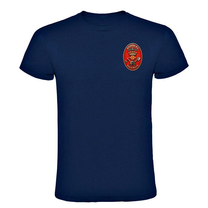 CAMISETA ALGODÓN BOMBERS VALÈNCIA