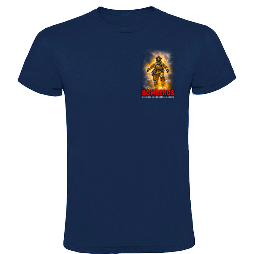 CAMISETA BOMBEROS realista